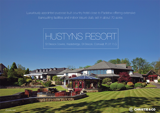 Hustyns Resort 9pp - Brochure Design - Hotels
